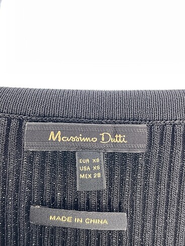 s Beden siyah Renk Massimo Dutti Midi Etek %70 İndirimli.