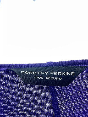 42 Beden mor Renk Dorothy Perkins Kısa Elbise %70 İndirimli.