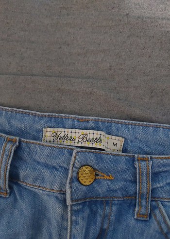 m Beden Eskitme Denim Mini Etek