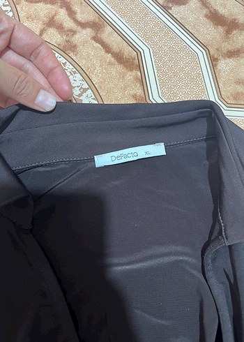 xl Beden siyah Renk Siyah V Yaka Uzun Kollu Kadın elbise