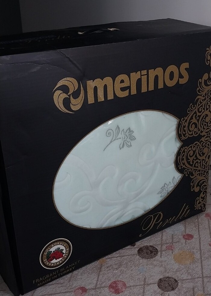 Merinos pırıltı çift kişilik battaniye - Görsel 2