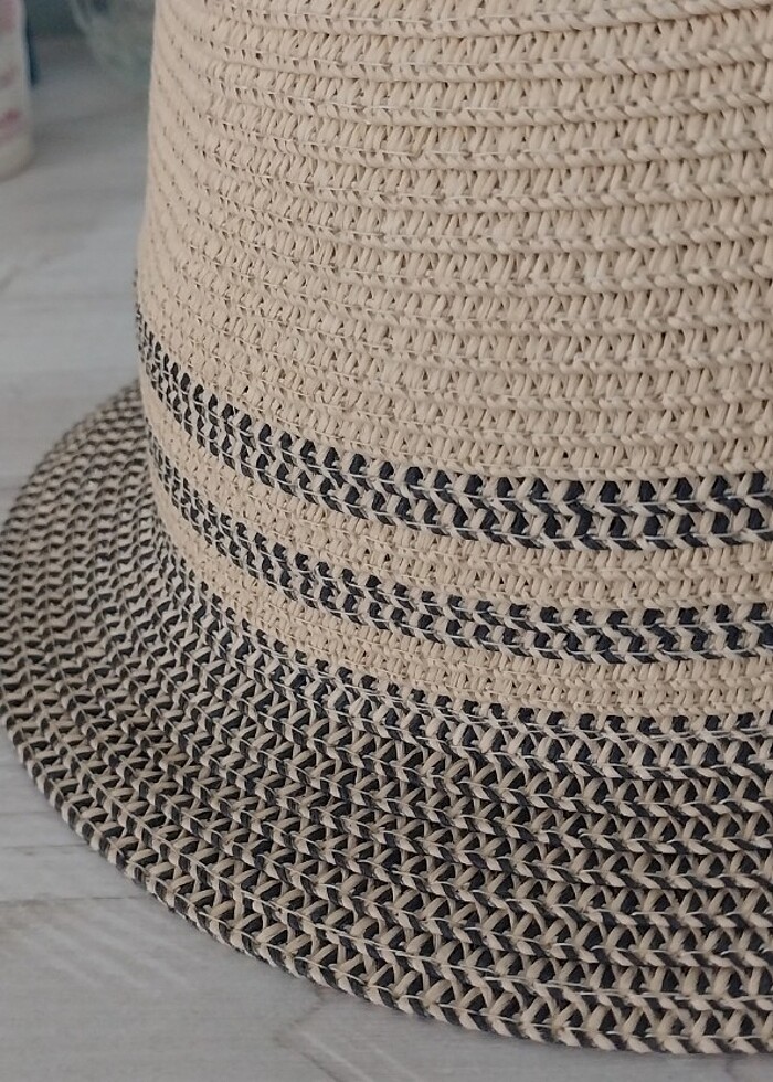 Çocuk hasır şapka  - Görsel 3