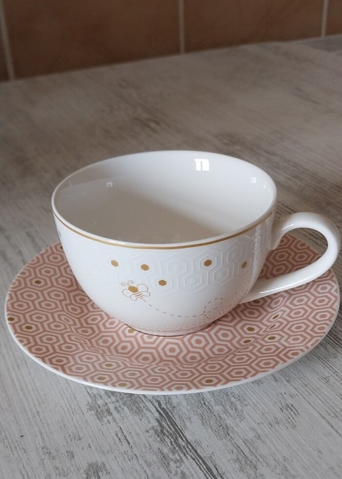 Karaca ikili çay fincan - Görsel 2