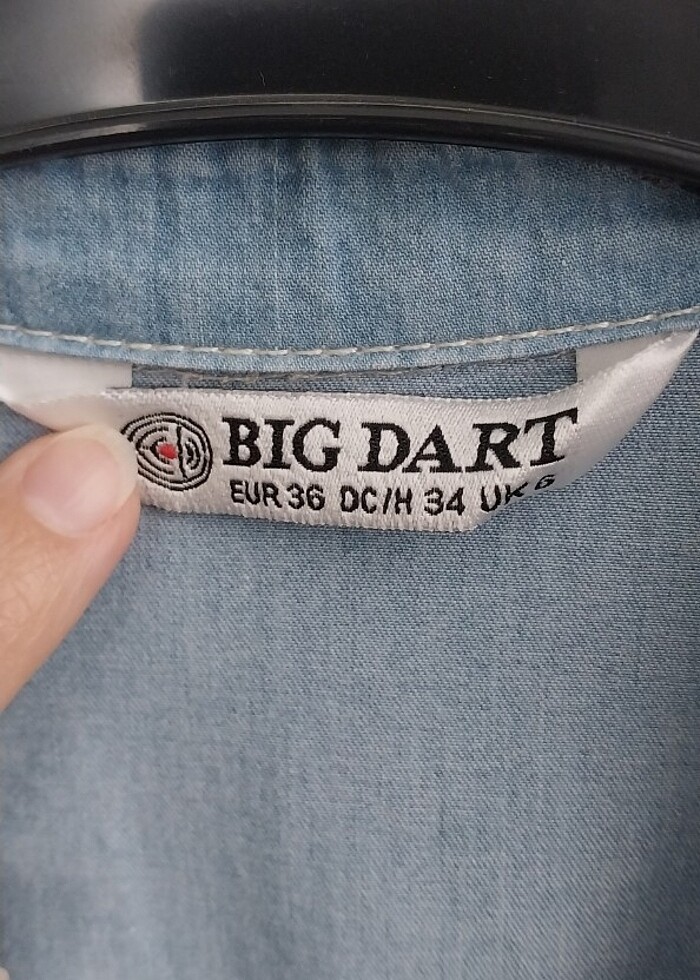 Kadın Kot gömlek  - Görsel 4