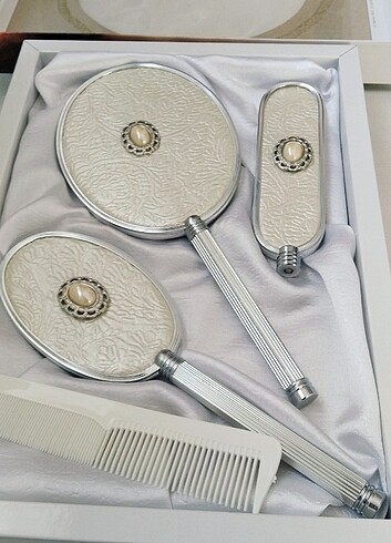 Çeyizlik ayna tarak seti - Görsel 3