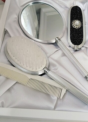 Çeyizlik ayna tarak seti - Görsel 8