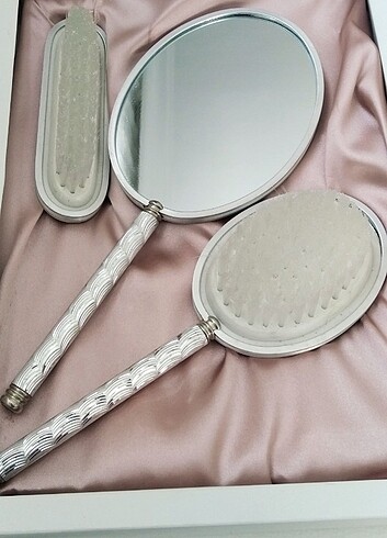 Çeyizlik ayna tarak seti - Görsel 10