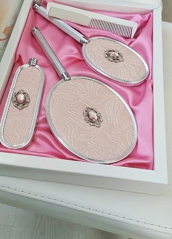 Çeyizlik ayna tarak seti - Görsel 14