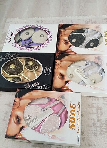 Çeyiz bohçalarına ayna tarak seti  - Görsel 13