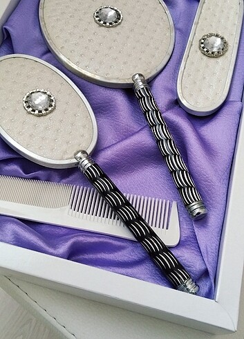 Çeyiz bohçalarına ayna tarak seti  - Görsel 7