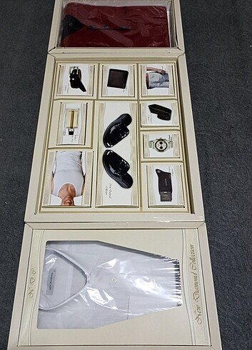 Çeyiz bohçalarına damat seti  - Görsel 2