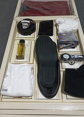 Çeyiz bohçalarına damat seti  - Görsel 4