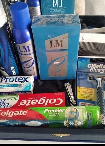 Çeyiz bohçalarına damat tıraş takımı  - Görsel 3