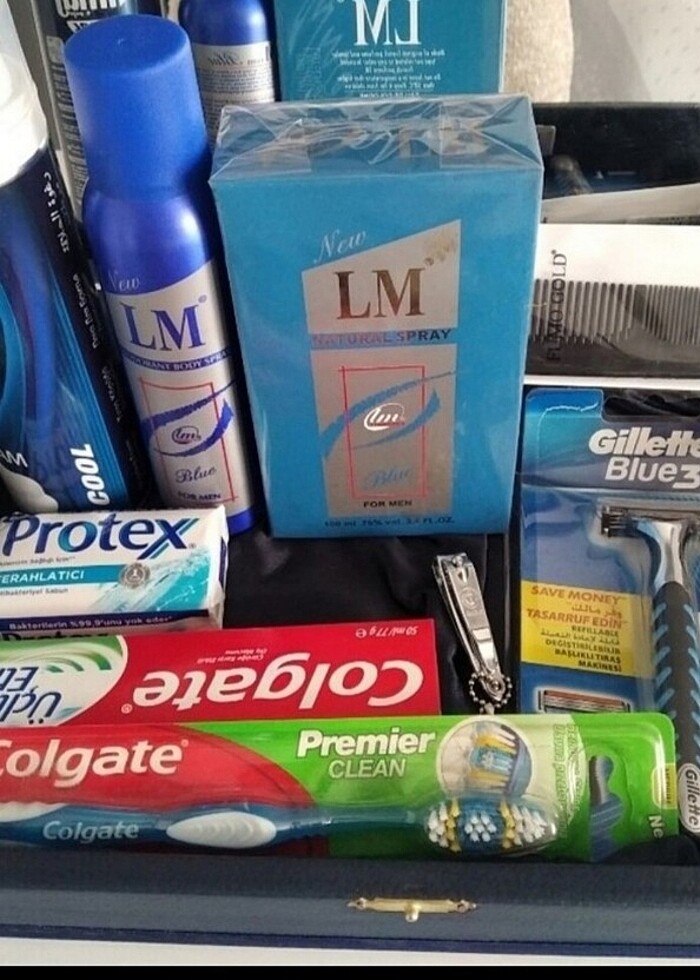 Çeyiz bohçalarına damat tıraş takımı  - Görsel 3