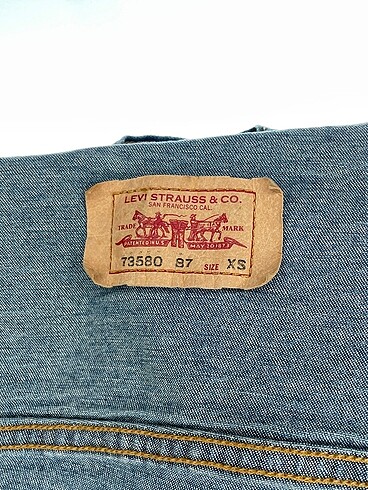 xs Beden çeşitli Renk Levis Kot Ceket %70 İndirimli.