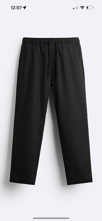 Zara Zara Keten Pantolon