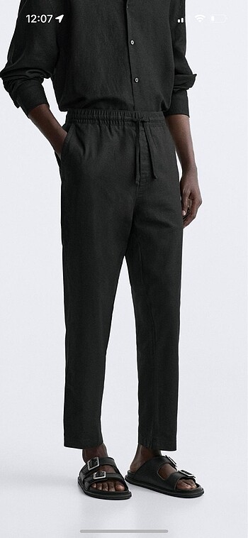 Zara Keten Pantolon