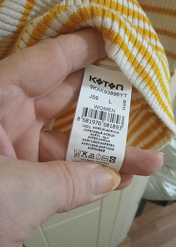 KOTON TRİKO KAZAK SORUNSUZ - Görsel 3