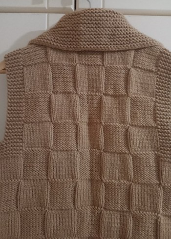 BOHEM TARZI ÖRGÜ YELEK YENİ - Görsel 3