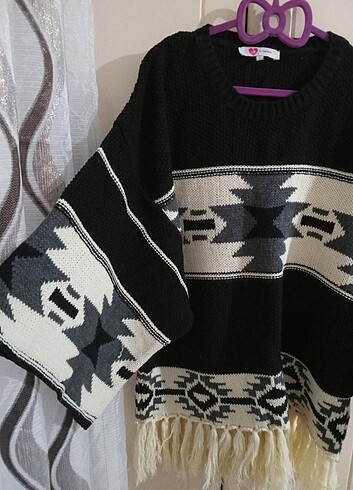 KOTON TRİKO PANÇO - Görsel 4