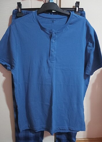 LC WAİKİKİ PİJAMA TAKIMI ERKEK M BEDEN YENİ - Görsel 3