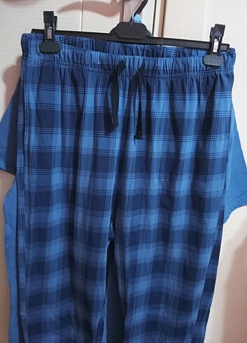 LC WAİKİKİ PİJAMA TAKIMI ERKEK M BEDEN YENİ - Görsel 2