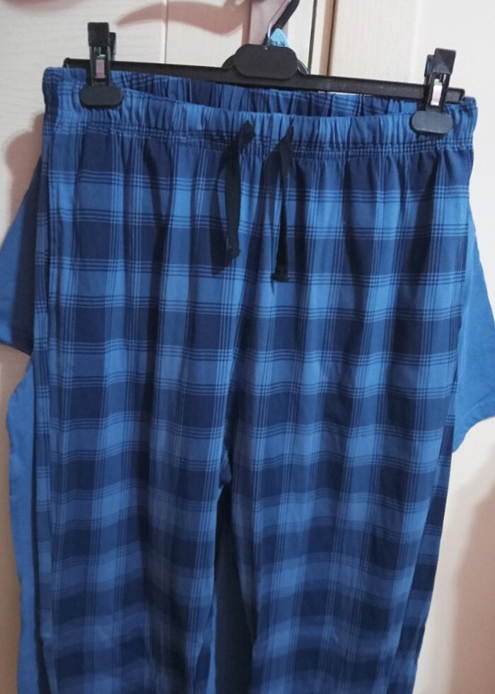 LC WAİKİKİ PİJAMA TAKIMI ERKEK M BEDEN YENİ - Görsel 2