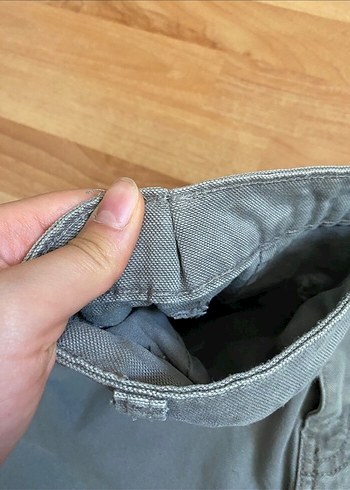 38 Beden camel Renk Bej Renkli Salaş Kesim Kadın Denim Pantolon