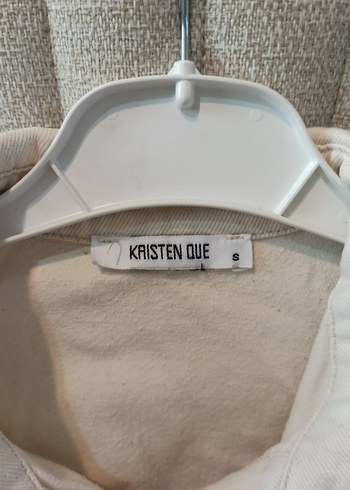 Düğmeli Beyaz Keten Kadın Gömlek - Görsel 2