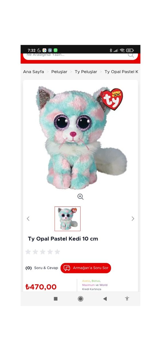 Pastel Renkli Peluş Unicorn ve Kedi Oyuncak - Görsel 2