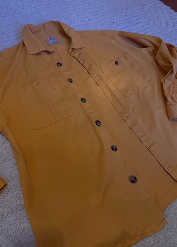 Sarı Düğmeli Gömlek - Görsel 4