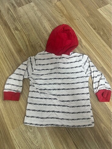 9-12 Ay Beden 1 yaş Kapşonlu Sweatshirt