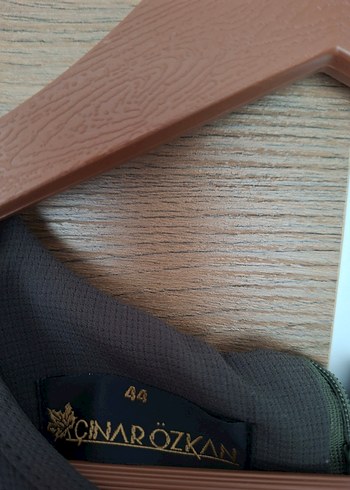 Haki yeşili Uzun Kollu Drapeli Kadın Elbise - Görsel 5