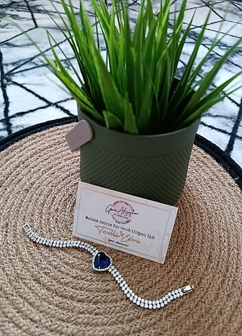  ÇELİK BLUE LOVE SU YOLU BİLEKLİK