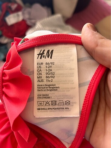 H&M Mayo 2 adet