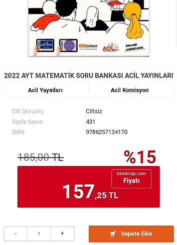 2020 AYT ACİL MATEMATİK SORU BANKASI 