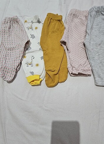 Yenidoğan Beden 8 parça bebek pijama don