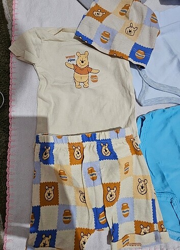 Yenidoğan Beden çeşitli Renk Erkek bebek zıbınları 10 parça toplam 
