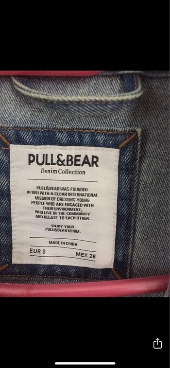 s Beden pull & bear uzun kot ceket