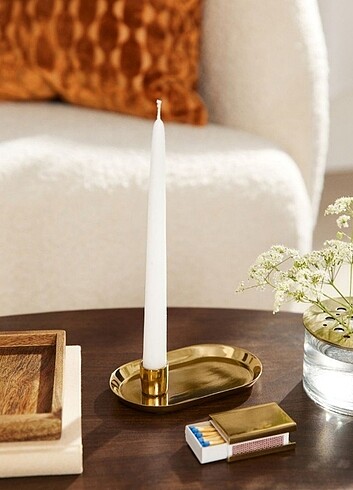H&M home metal şamdan 