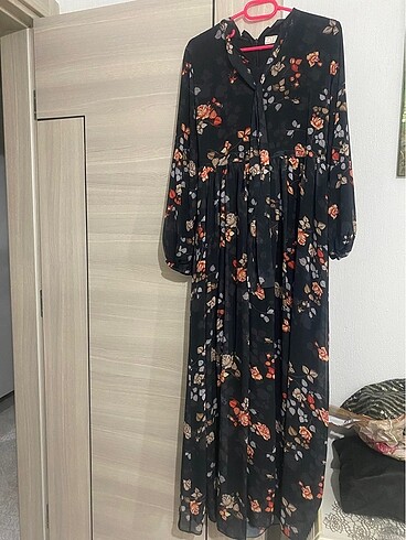 Tesettür elbise şifon