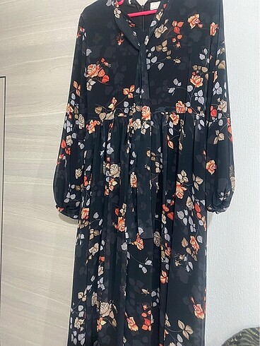 xl Beden Tesettür elbise şifon