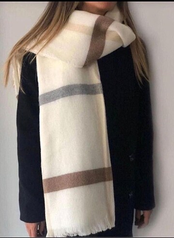 Zara model kalın atkı