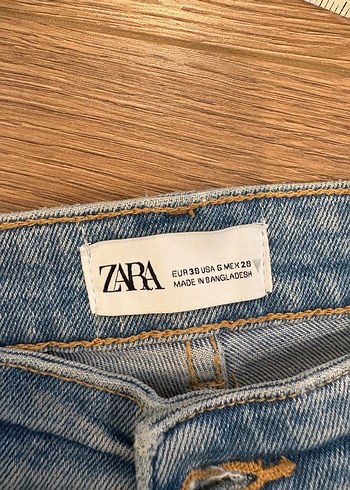 Kadın mavi Midi Denim Jean - Görsel 5