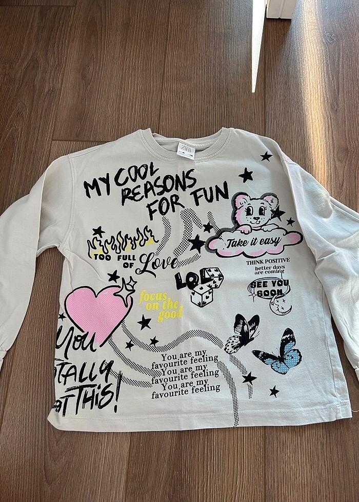 Zara uzun kollu - Görsel 3