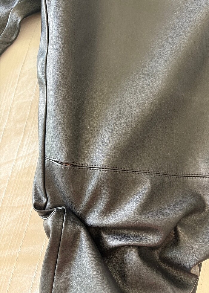 Zara deri pantalon - Görsel 2