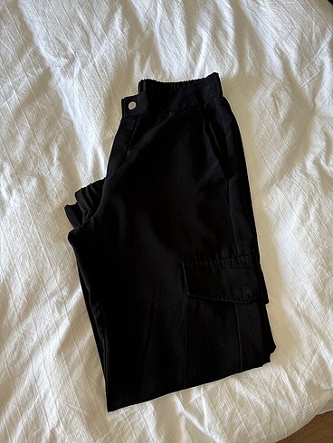 Zara yandan cepli pantalon - Görsel 5