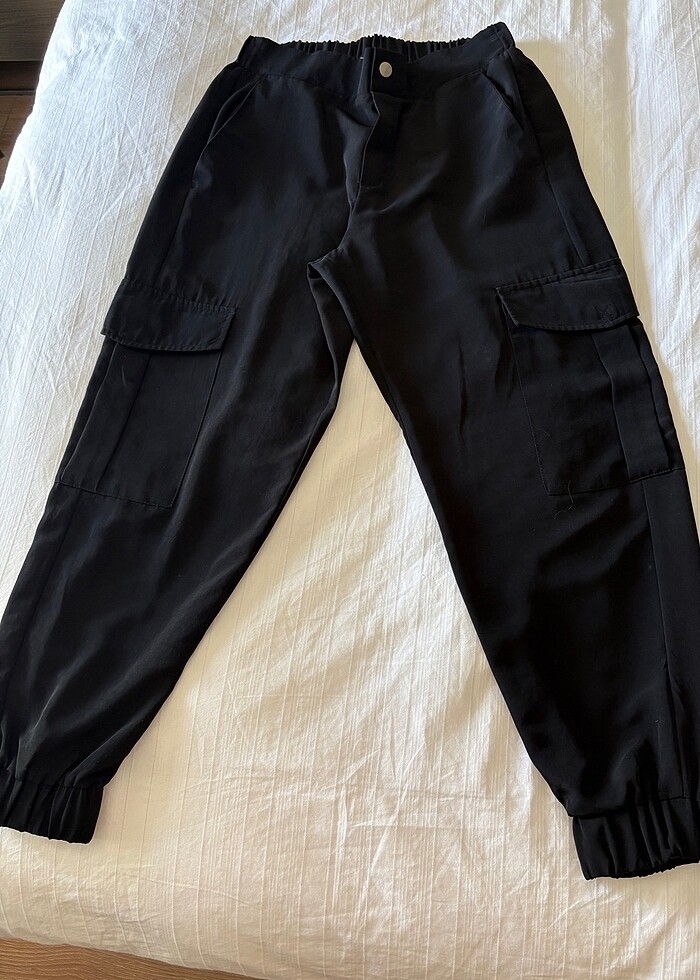 Zara yandan cepli pantalon - Görsel 2