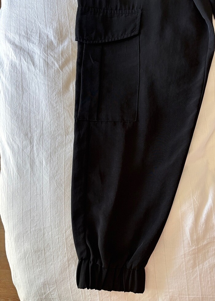 Zara yandan cepli pantalon - Görsel 3