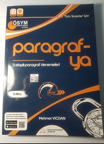 YGS hazırlık paragrafın şifresi paragraf denemeleri